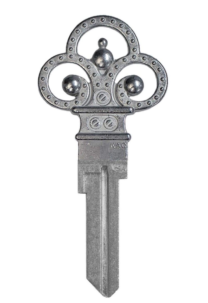 Lucky Line FORGED Key Shapes, SKELETON KEY - House Key Blank, KW1/11, 1 key (B303K) - Image 1